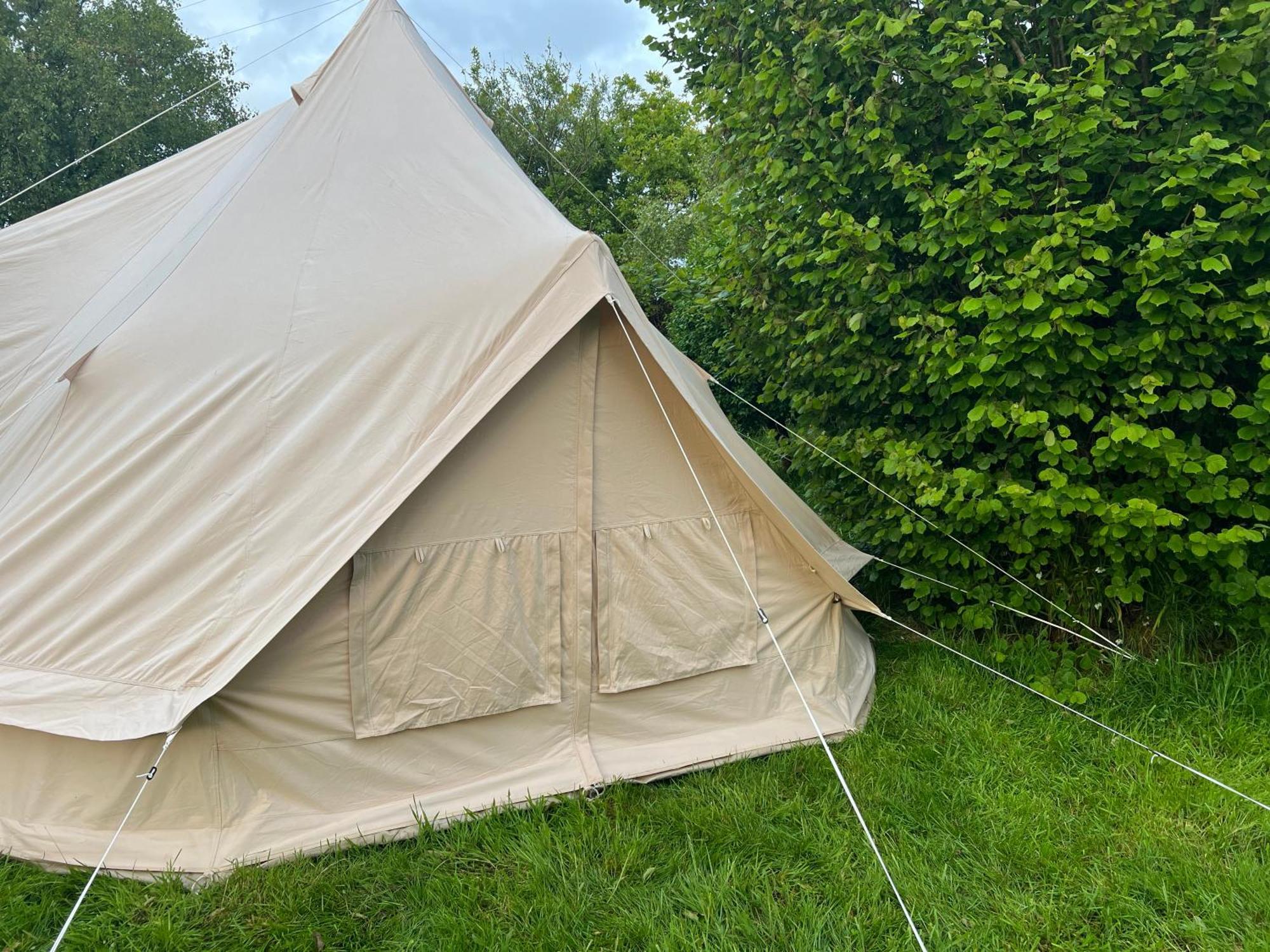 Bluebell Tent At Ballyward Croft Ardkeen Exterior foto